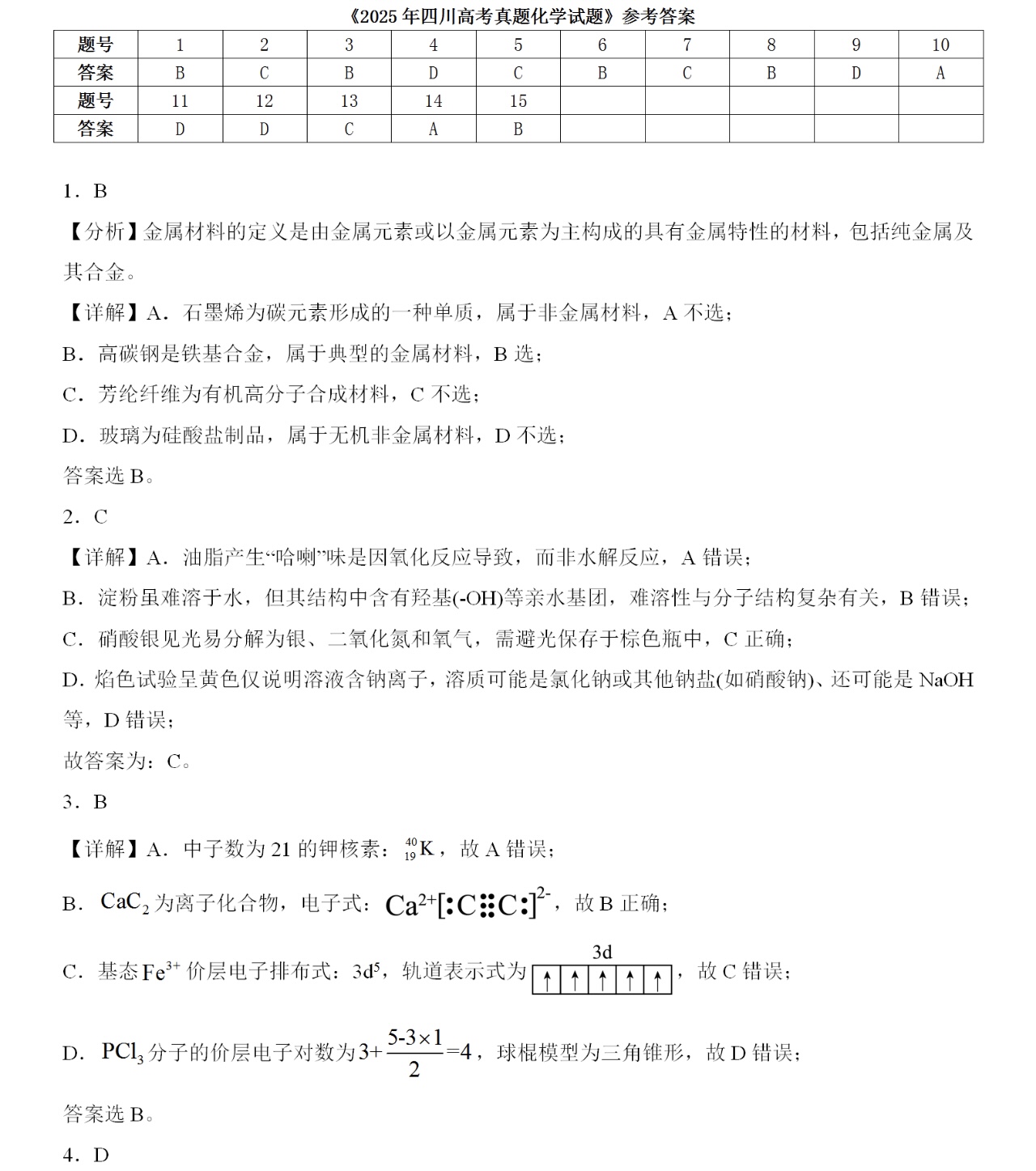 176224203162733.jpg 2025四川新高考化学试卷真题及答案解析,附考点题型及分值分布