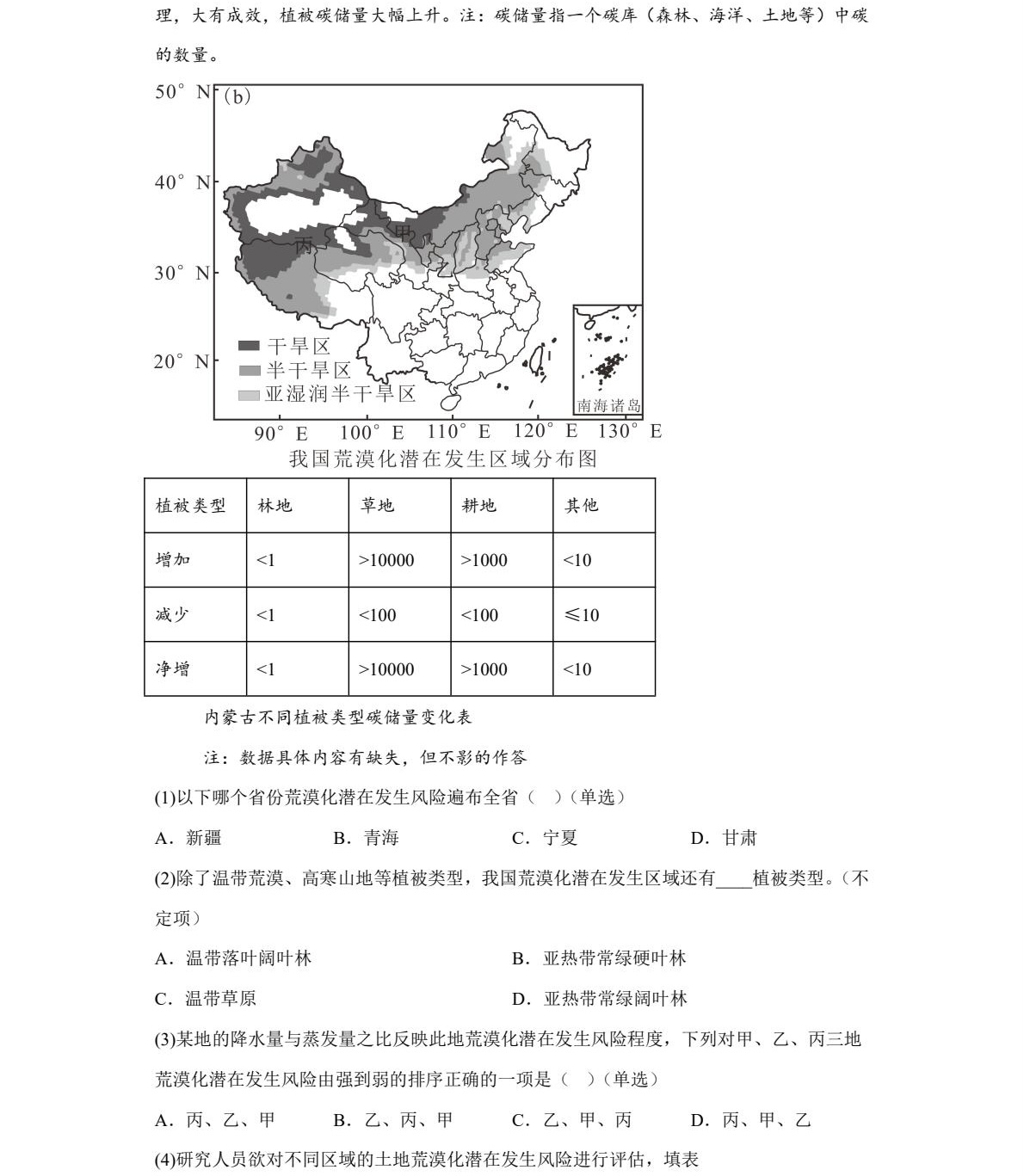 1765869875754884.jpg 2025上海新高考地理试卷真题及答案解析,附考点题型及分值分布