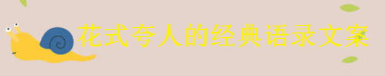 形容花式夸人的经典语录文案集锦,夸人不留痕迹的句子