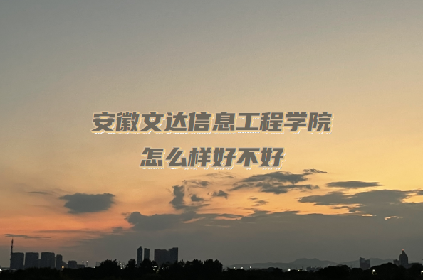 1666600300622552.png 安徽文达信息工程学院怎么样好不好(什么档次/王牌专业/口碑)