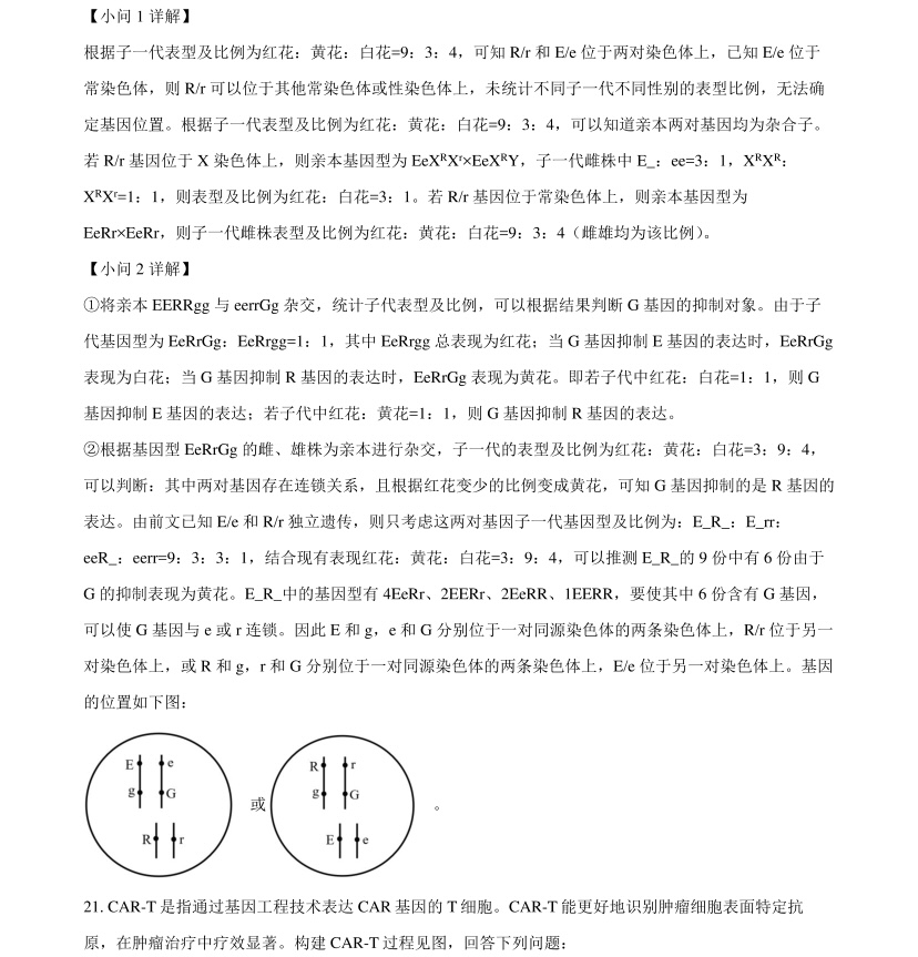 2025广西新高考生物试卷真题及答案解析，附考点题型及分值分布