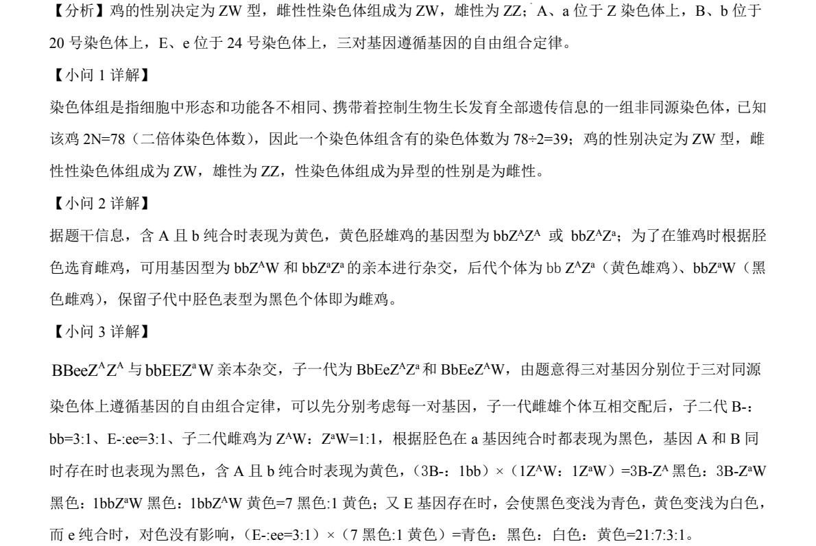 2025贵州新高考生物试卷真题及答案解析，附考点题型及分值分布