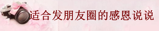 关于心存感恩的经典语句集锦句句正能量,适合发朋友圈的感恩说说