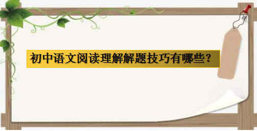 ���������Ķ�������⼼������Щ?����������ôѧ�������߷���
